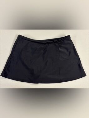 Croft & Barrow Women's Swim Skort - Black